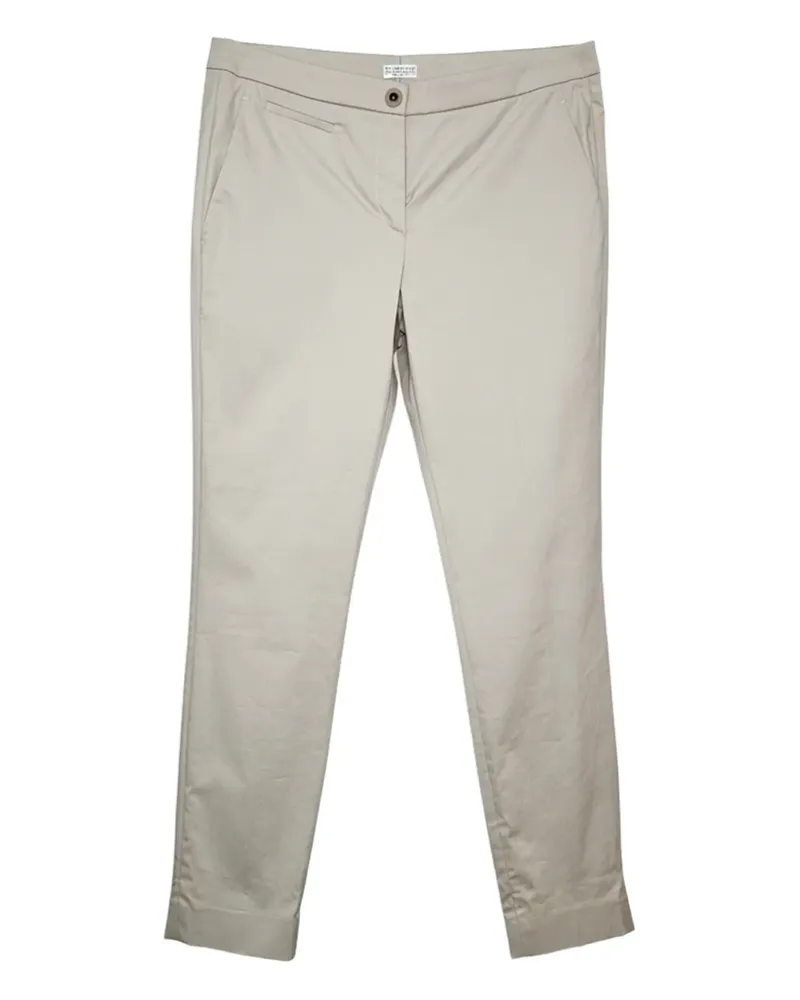 Brunello Cucinelli button trousers - Nude Nude