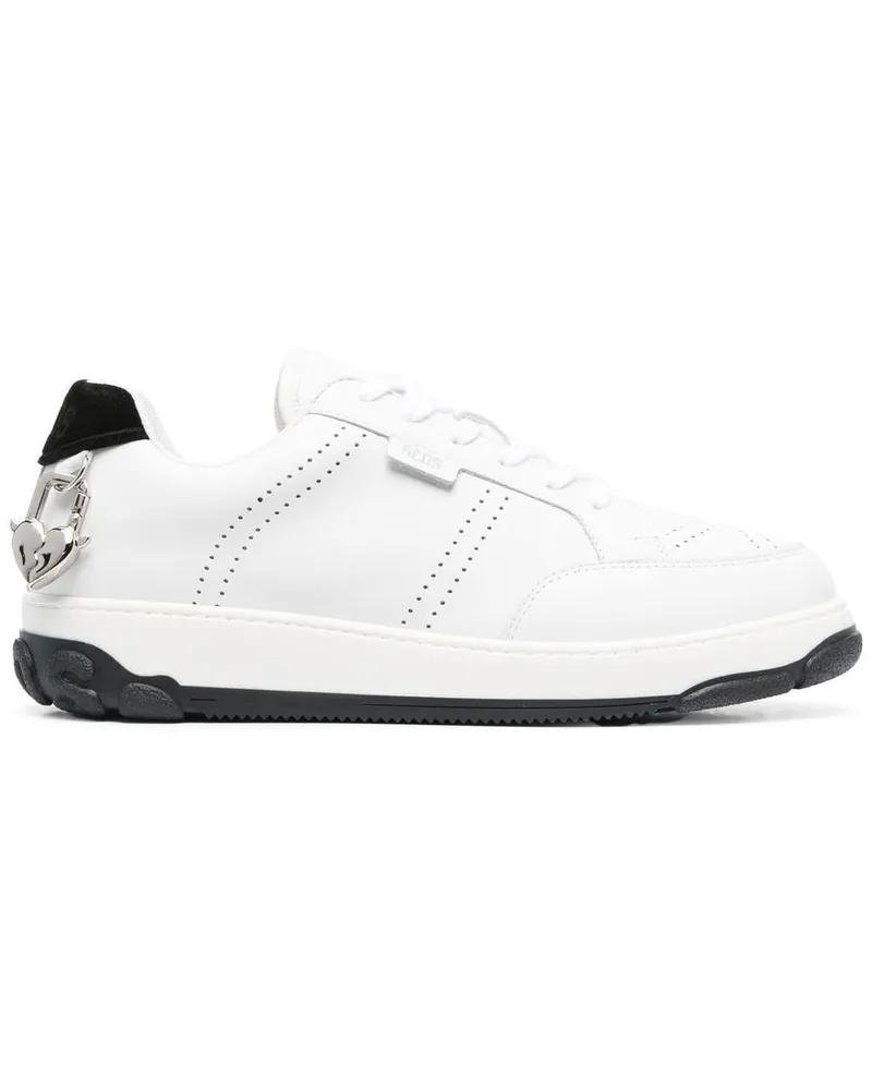 GCDS Sneakers mit dicker Sohle Weiß