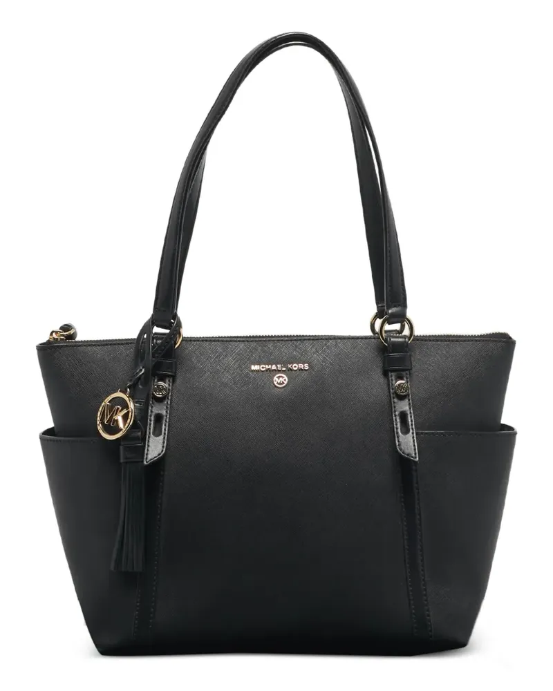 Michael Kors Mittelgroßer Sullivan Tote Bag - Schwarz Schwarz