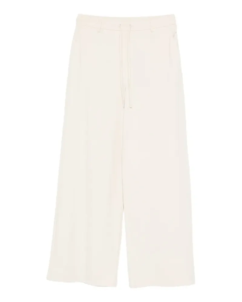 Max Mara Palazzohose mit Kordelzug - Nude Nude