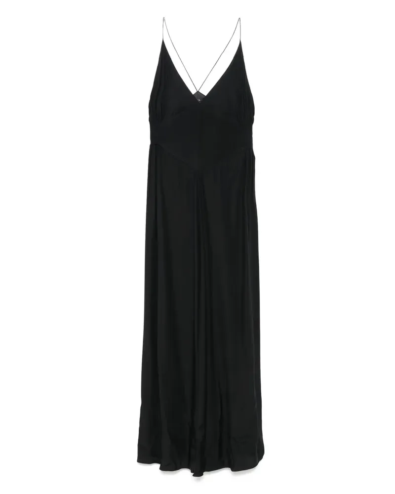 BEVZA Bee Kleid - Schwarz Schwarz