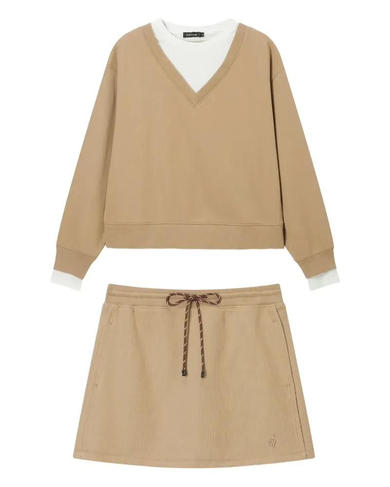 Tout a Coup Rock mit Kordelzug - Nude Nude