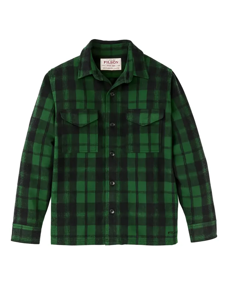 Filson Jac buttoned plaid shirt - Grün Grün