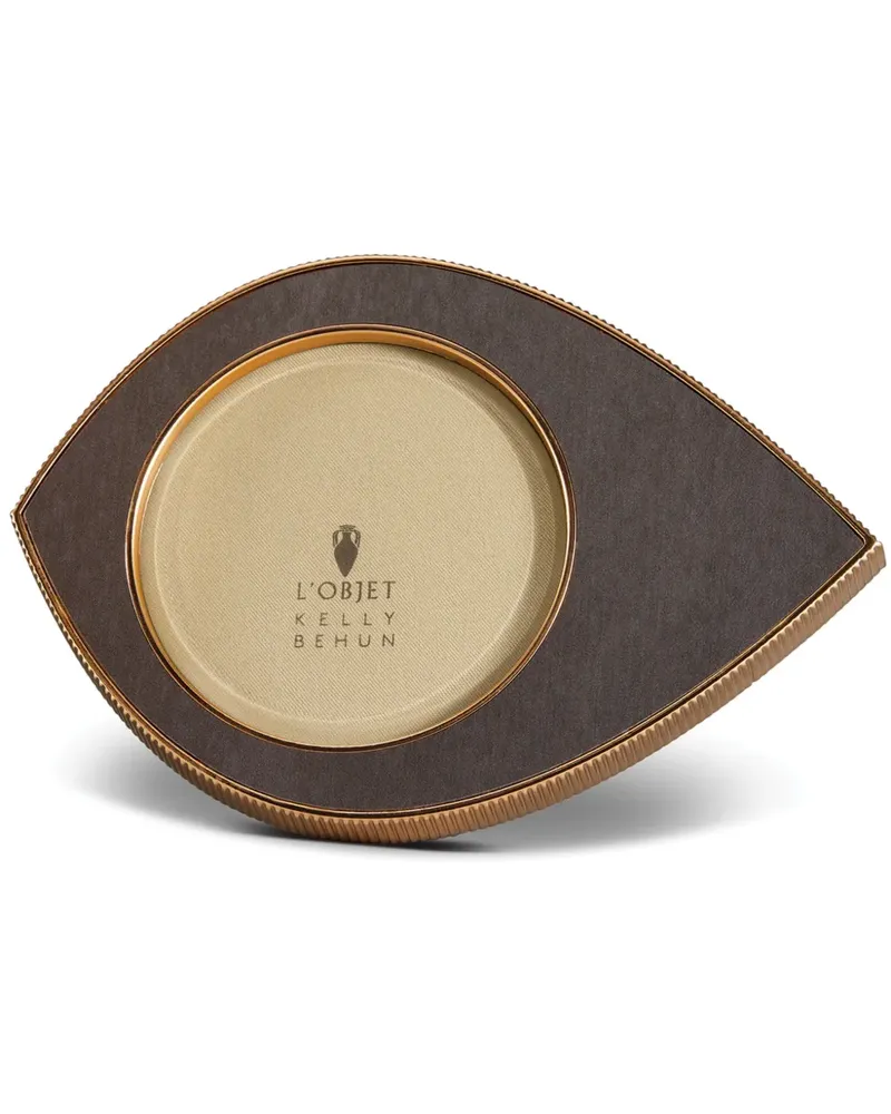 L’OBJET x Kelly Behun Wide Eye Bilderrahmen (11cm x 11xm) - Schwarz Schwarz