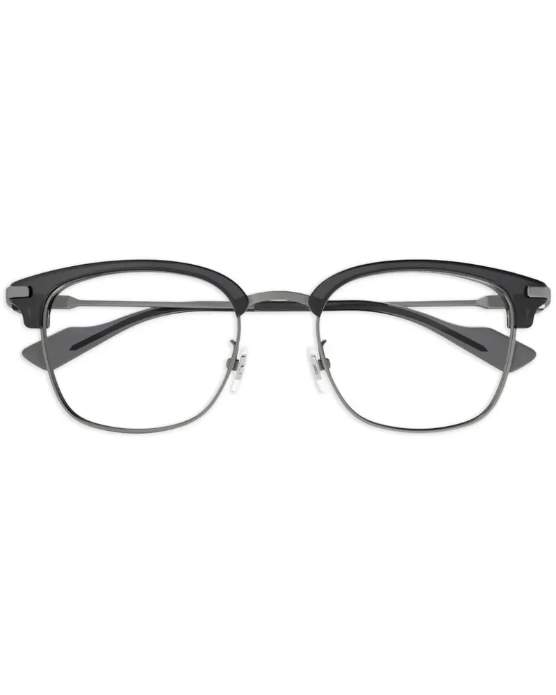 Gucci Brille mit eckigem Gestell - Grau Grau