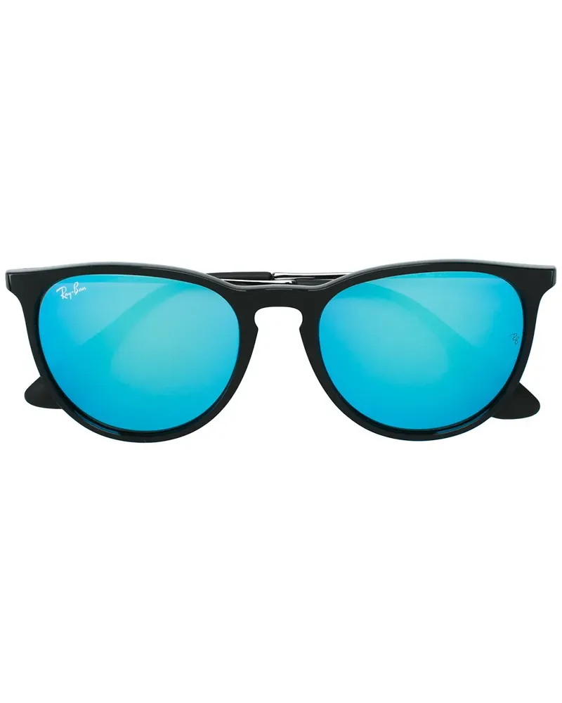 Ray Ban Erika' Sonnenbrille - Schwarz Schwarz