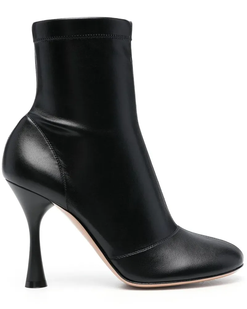 Gianvito Rossi Lacens Stiefeletten 110mm - Schwarz Schwarz
