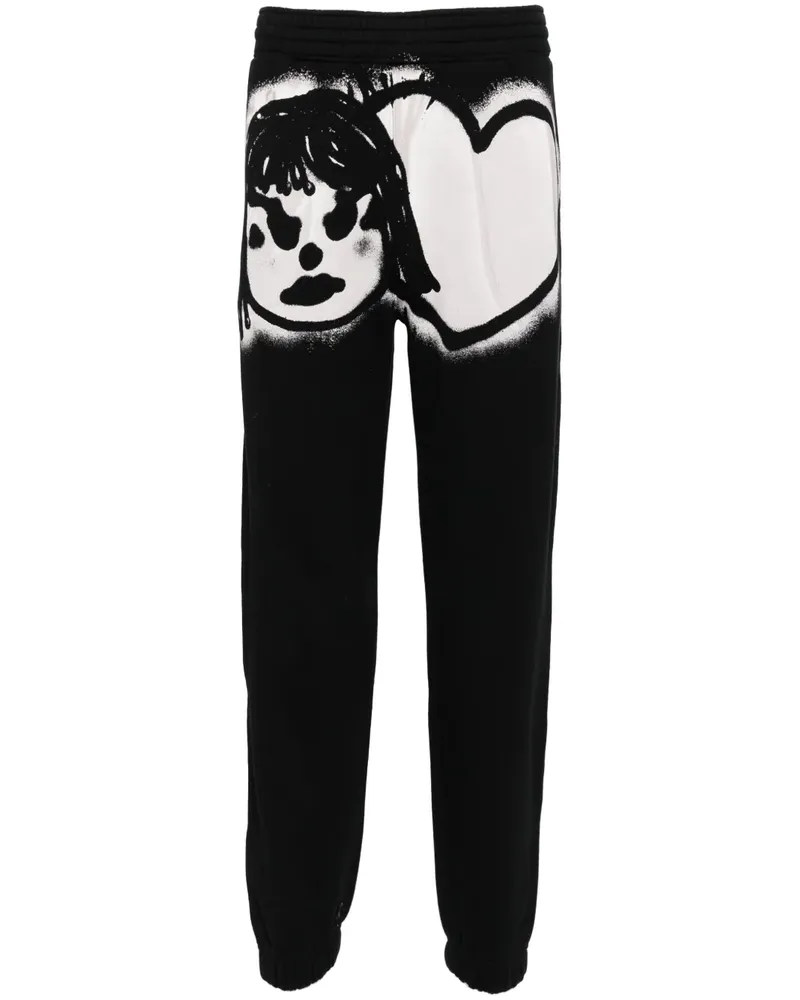 Givenchy Jogginghose mit grafischem Print - Schwarz Schwarz