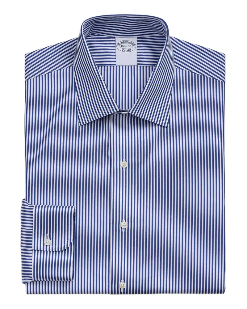 Brooks Brothers Gestreiftes Hemd - Blau Blau