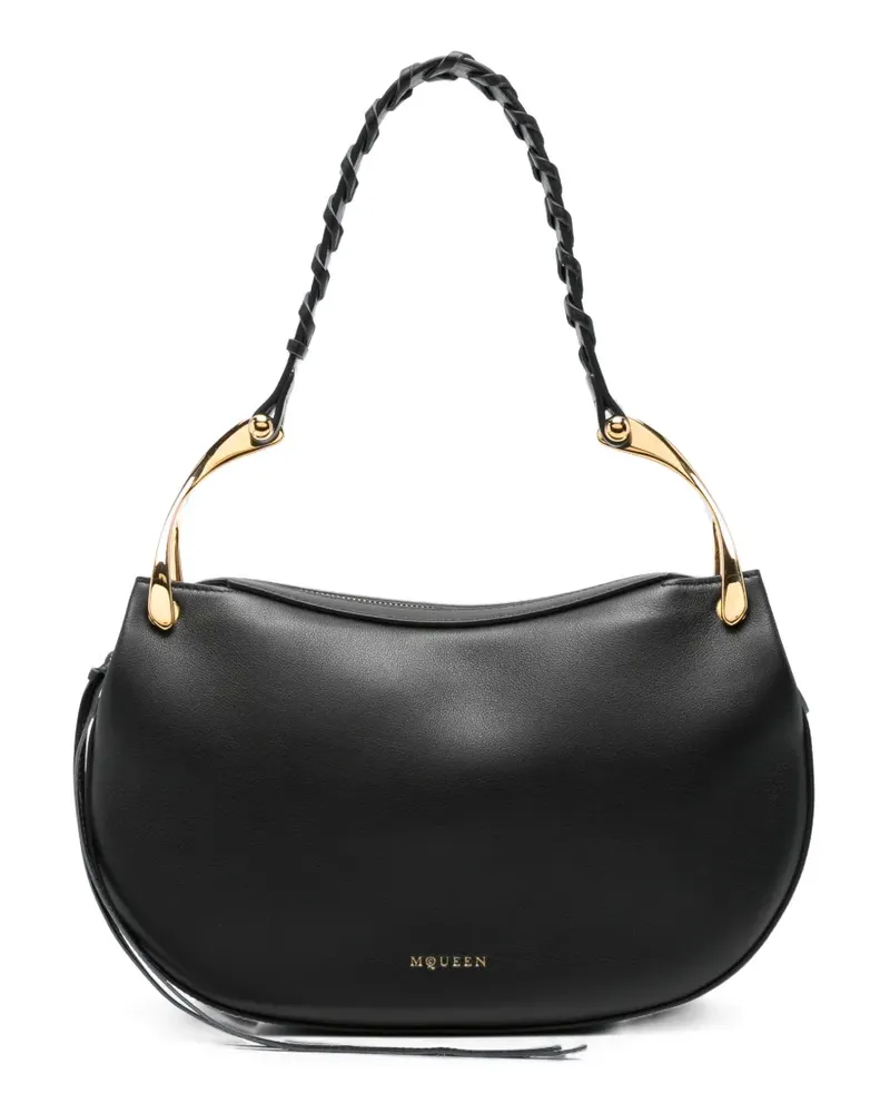 Alexander McQueen Wishbone shoulder bag - Schwarz Schwarz