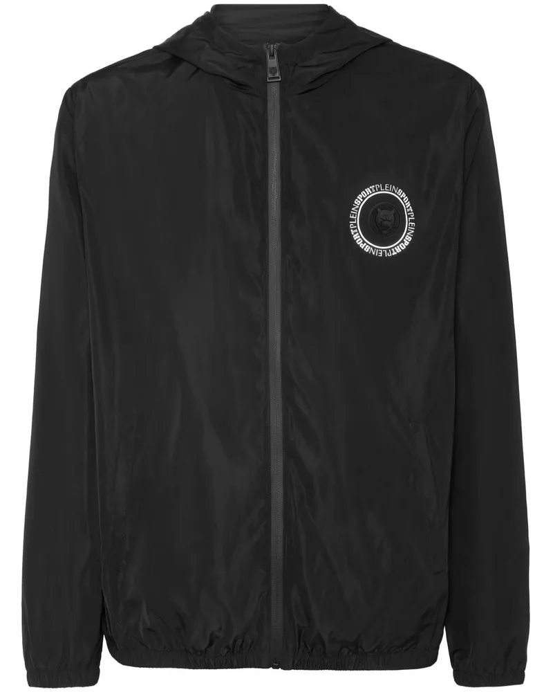 Philipp Plein Carbon Tiger Windbreaker - Schwarz Schwarz