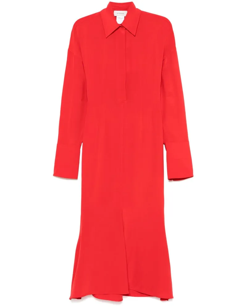 SPORTMAX Oltre Midikleid - Rot Rot