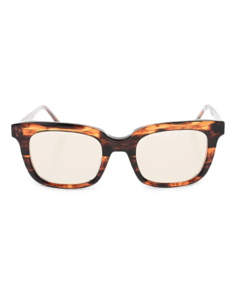 OAMC Arc square-frame sunglasses - Braun Braun