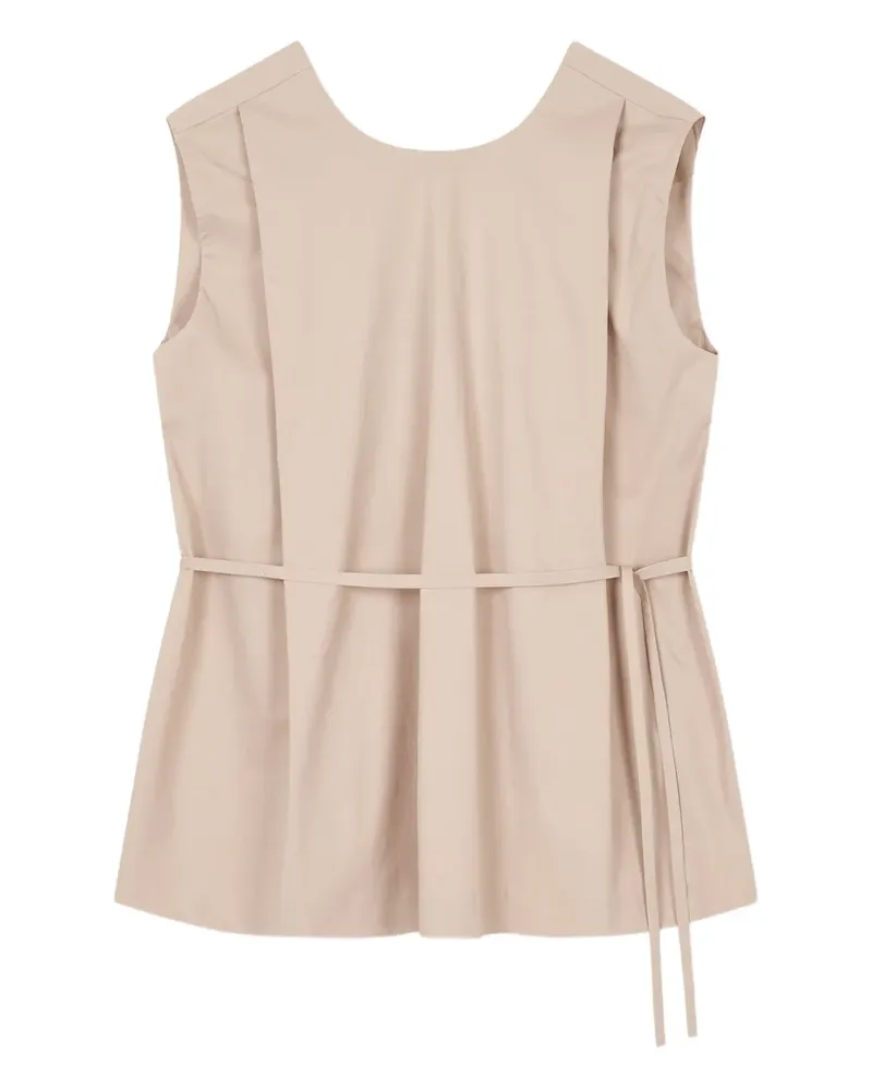 STUDIO TOMBOY Verdrehte Bluse - Nude Nude