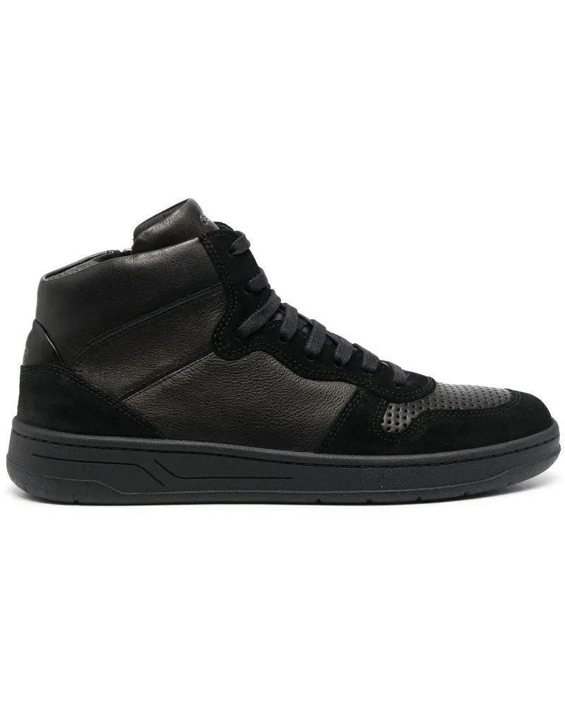 Geox Megnete High-Top-Sneakers - Schwarz Schwarz