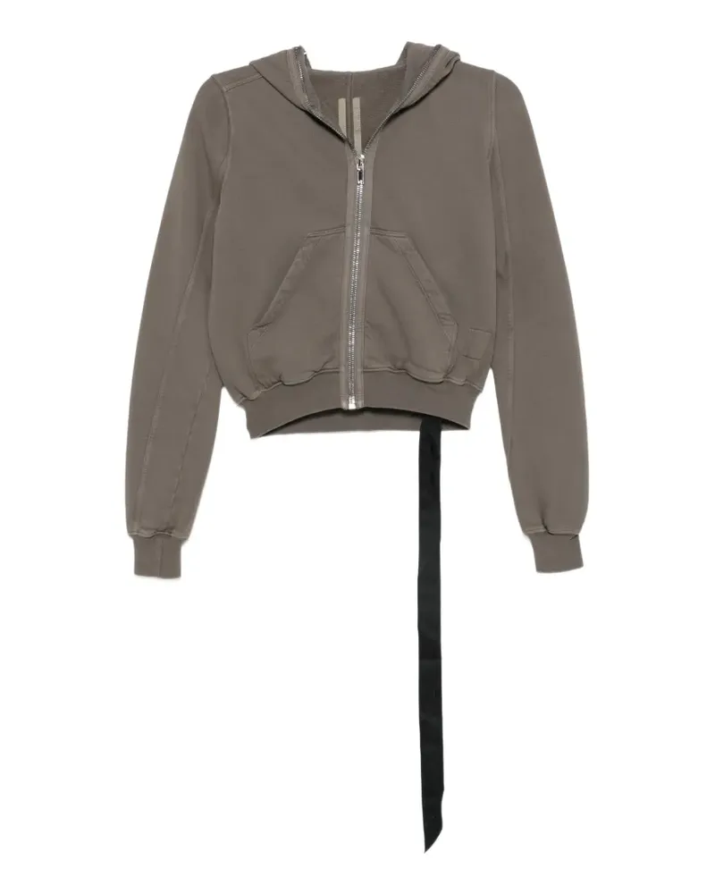 DRKSHDW by Rick Owens Gimp Cropped-Hoodie - Grau Grau