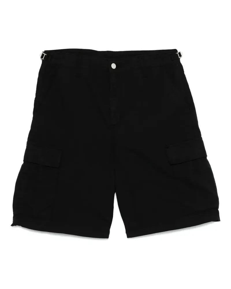 Carhartt WIP Shorts mit Logo-Patch - Schwarz Schwarz