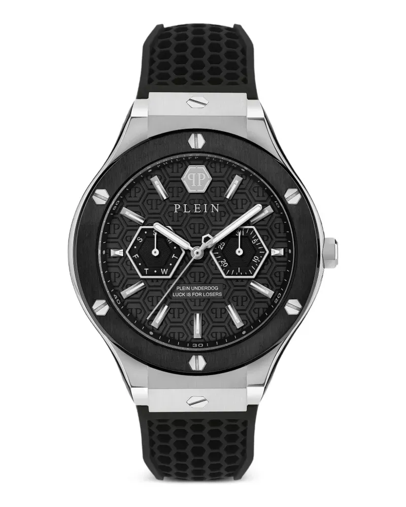 Philipp Plein Underdog Armbanduhr 44mm - Schwarz Schwarz