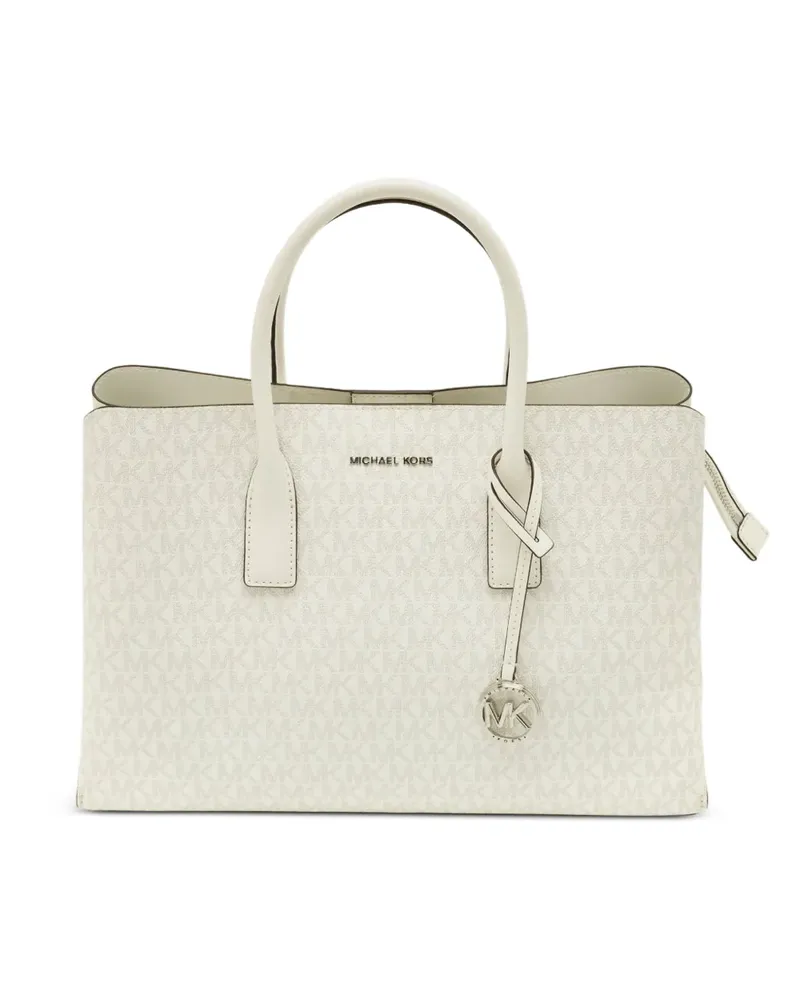 Michael Kors Ruthie logo-print satchel bag - Weiß Weiß
