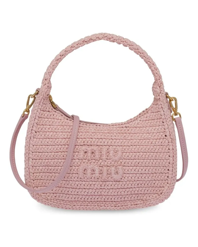 Miu Miu Mini Wander Schultertasche Rosa