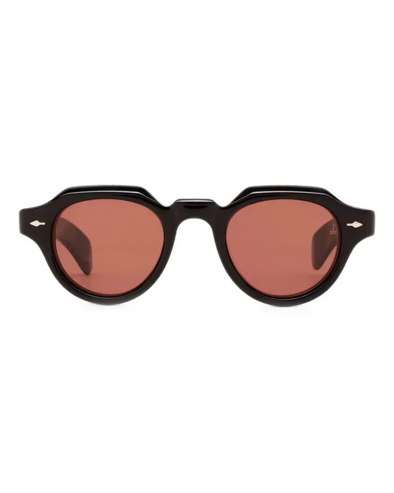 Jacques Marie Mage Geometrische Kellerman Sonnenbrille - Schwarz Schwarz