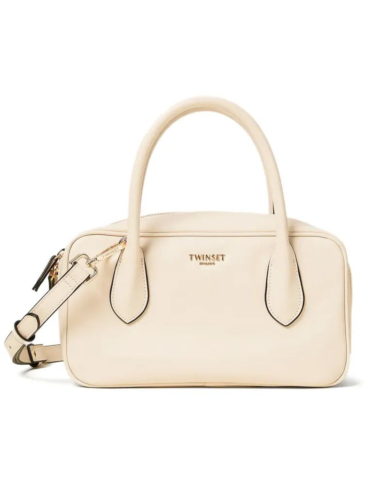 Twin-Set Tasche mit Reißverschluss - Nude Nude