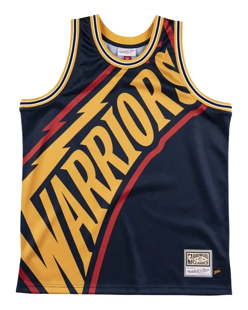 Mitchell & Ness Golden State Warriors Weste - Blau Blau