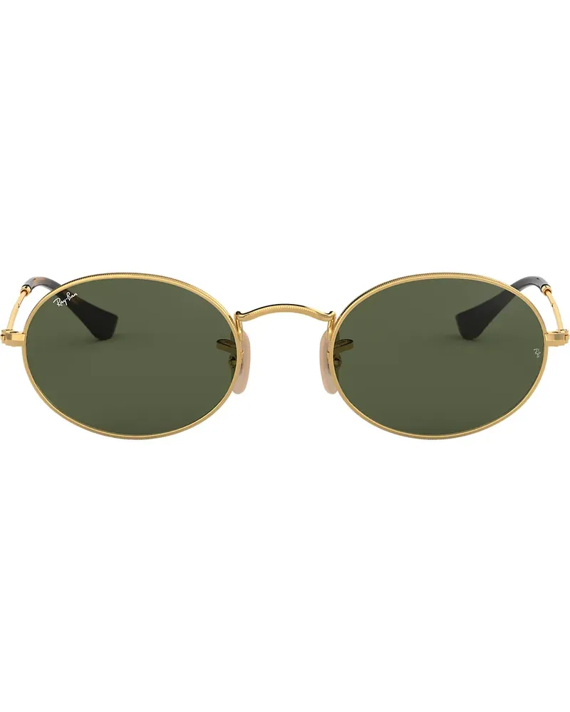 Ray Ban Sonnenbrille mit ovalen Gläsern - Gold Gold