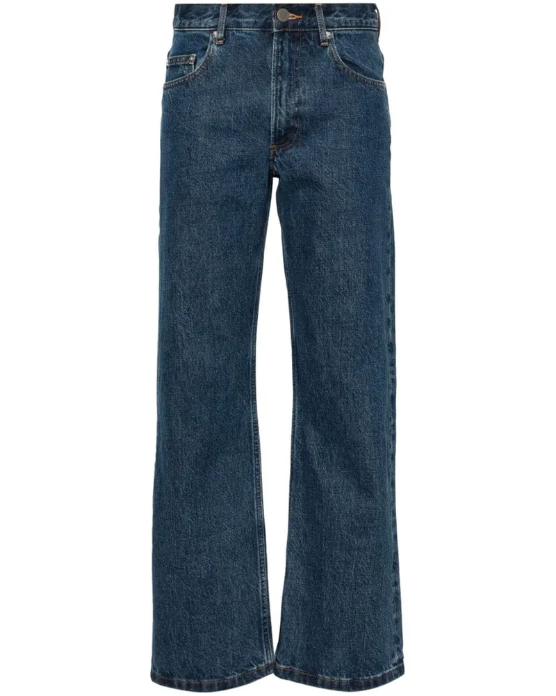 A.P.C. Jeans mit geradem Bein Blau