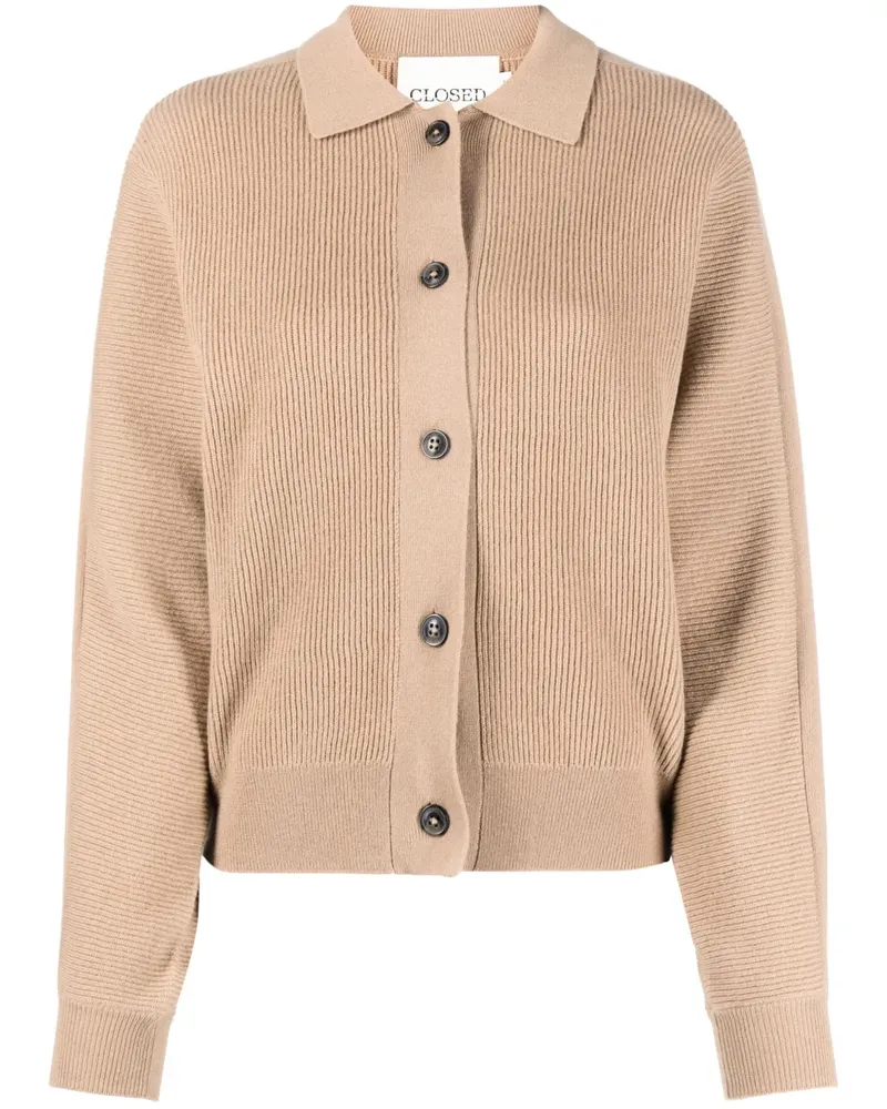 Closed Gerippter Cardigan - Nude Nude