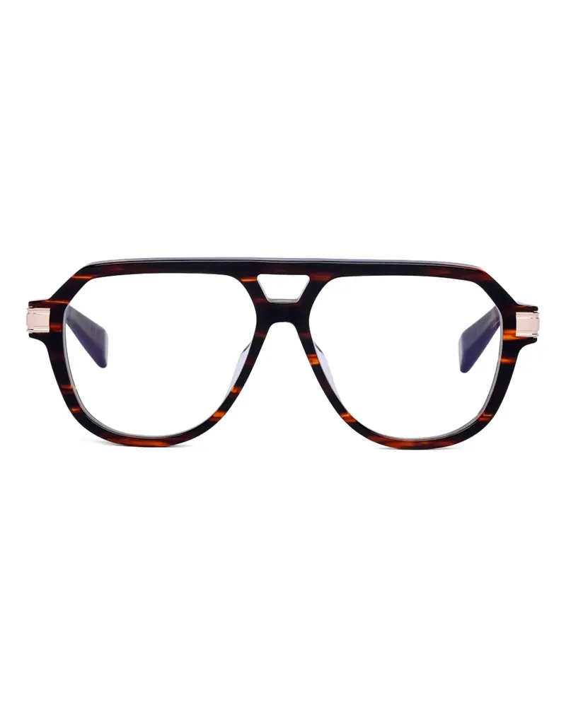 Balmain Klassische Pilotenbrille - Braun Braun