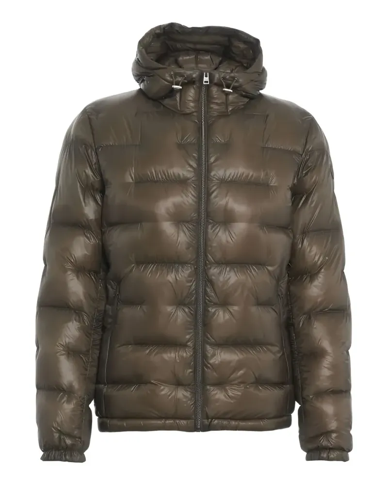 Herno quilted hooded jacket - Braun Braun