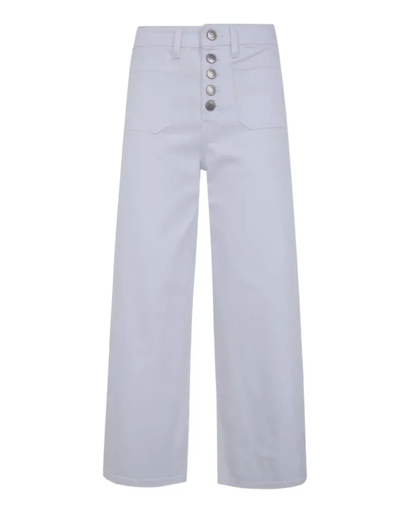 Ralph Lauren high-rise wide-leg jeans - Weiß Weiß