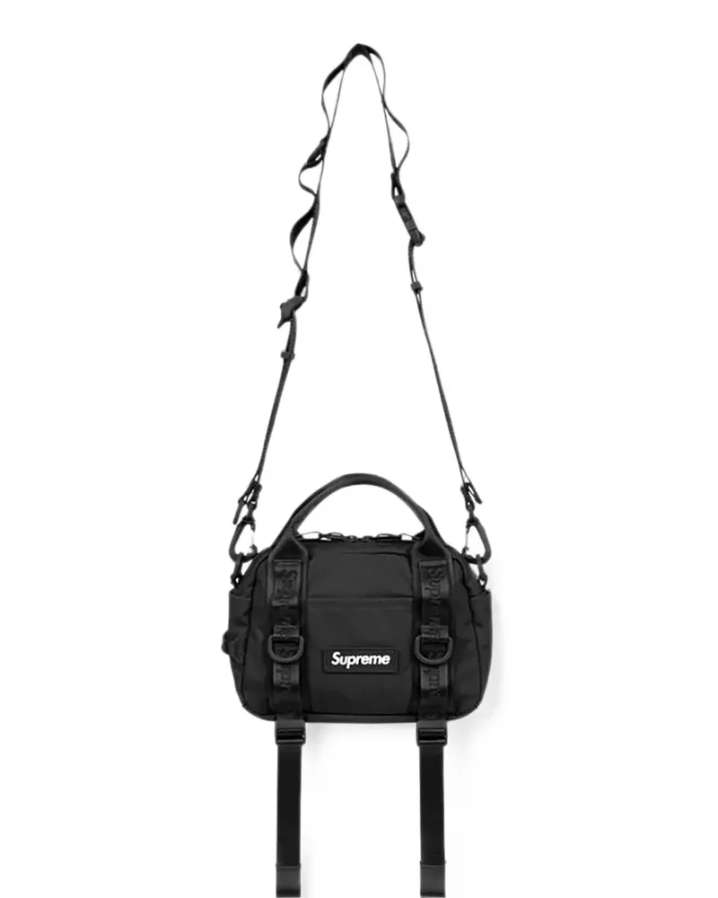 Supreme Being Mini Duffle Schultertasche - Schwarz Schwarz