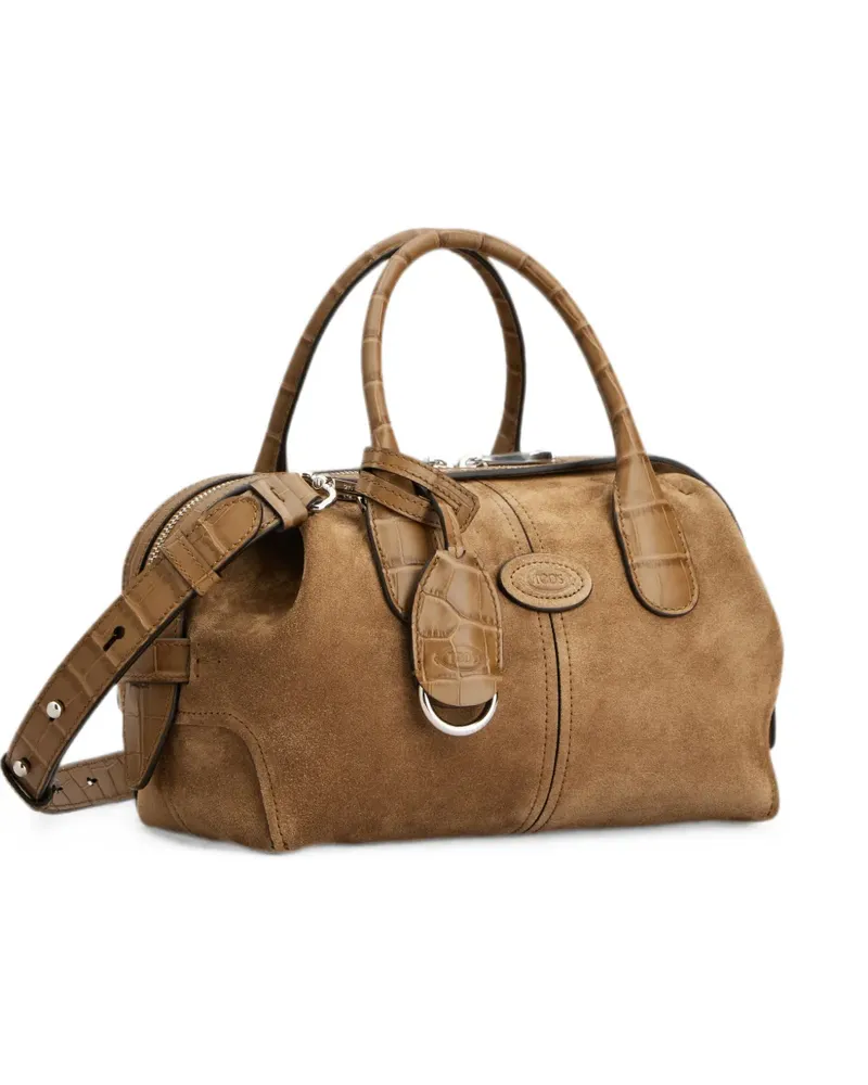 TOD'S Tote Bag mit Kroko-Effekt - Nude Nude