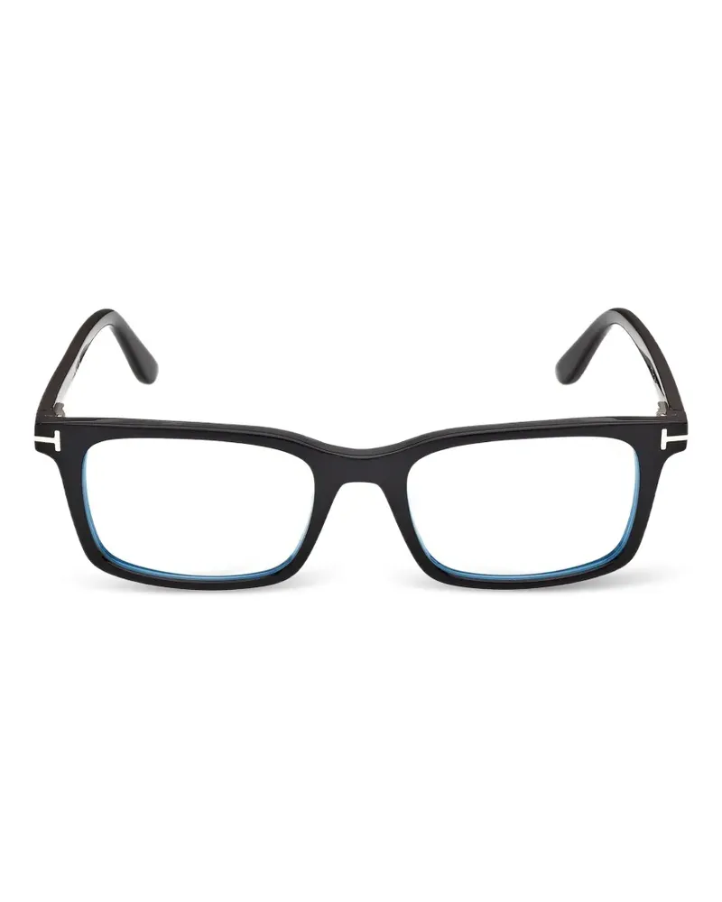 Tom Ford rectangle-frame glasses - Schwarz Schwarz