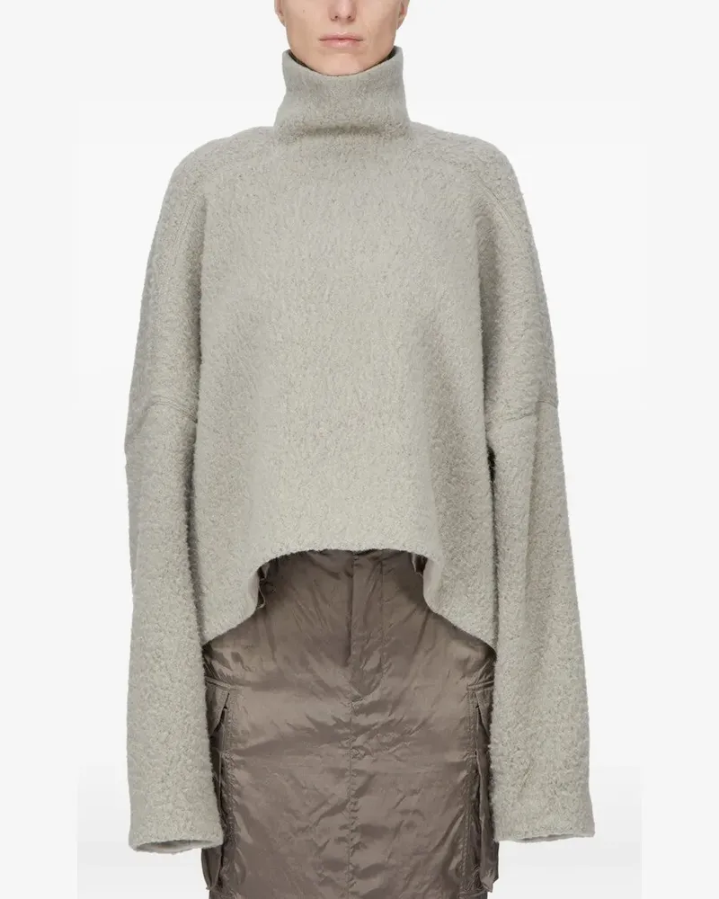 Rick Owens Pullover mit Jumbo-Kragen - Grau Grau