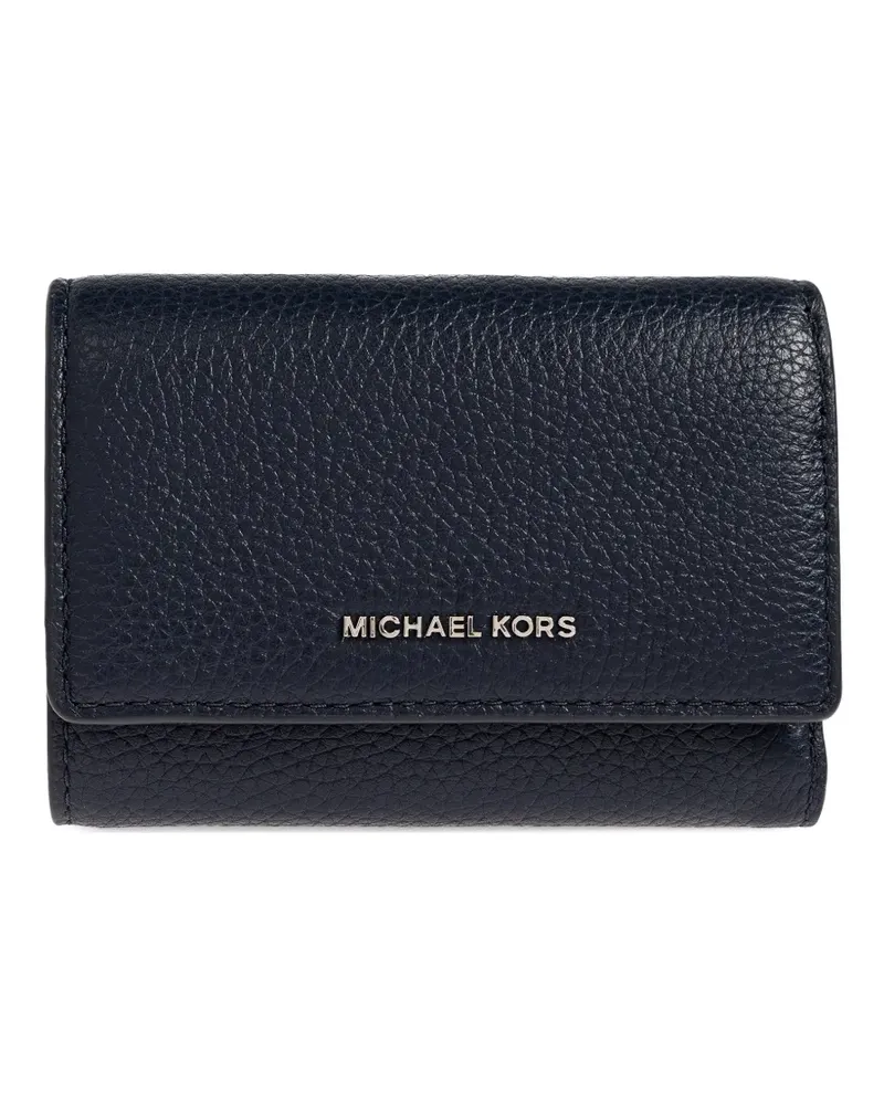 Michael Kors logo-detail wallet - Blau Blau