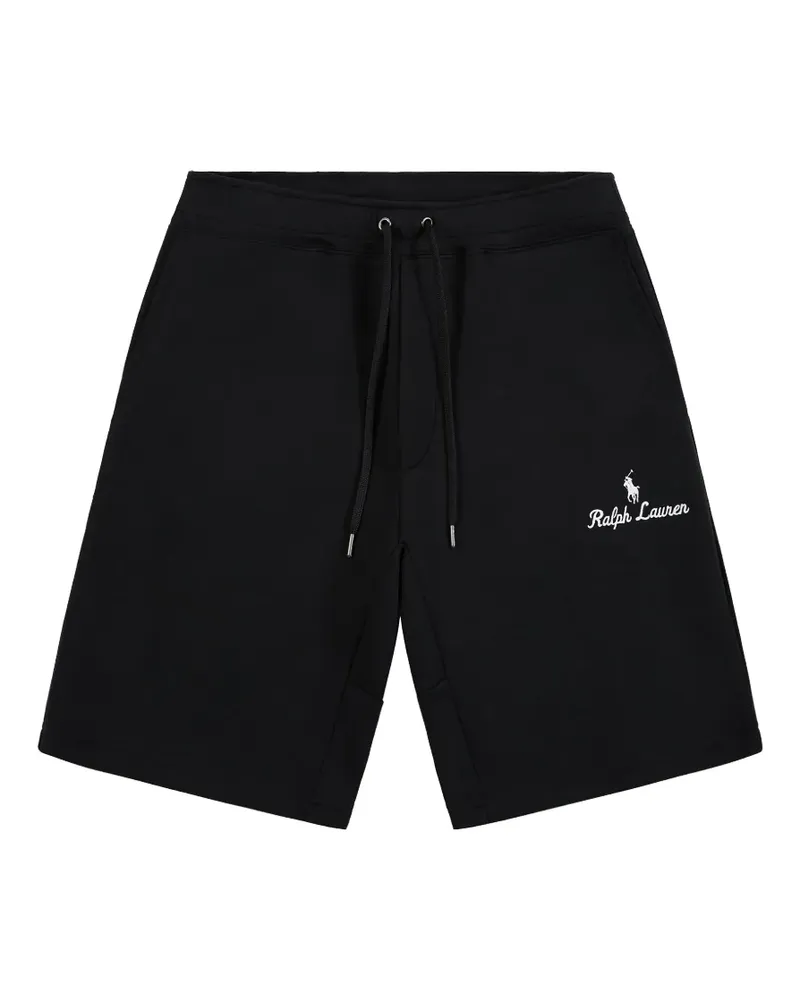 Ralph Lauren embroidered-logo drawstring shorts - Schwarz Schwarz