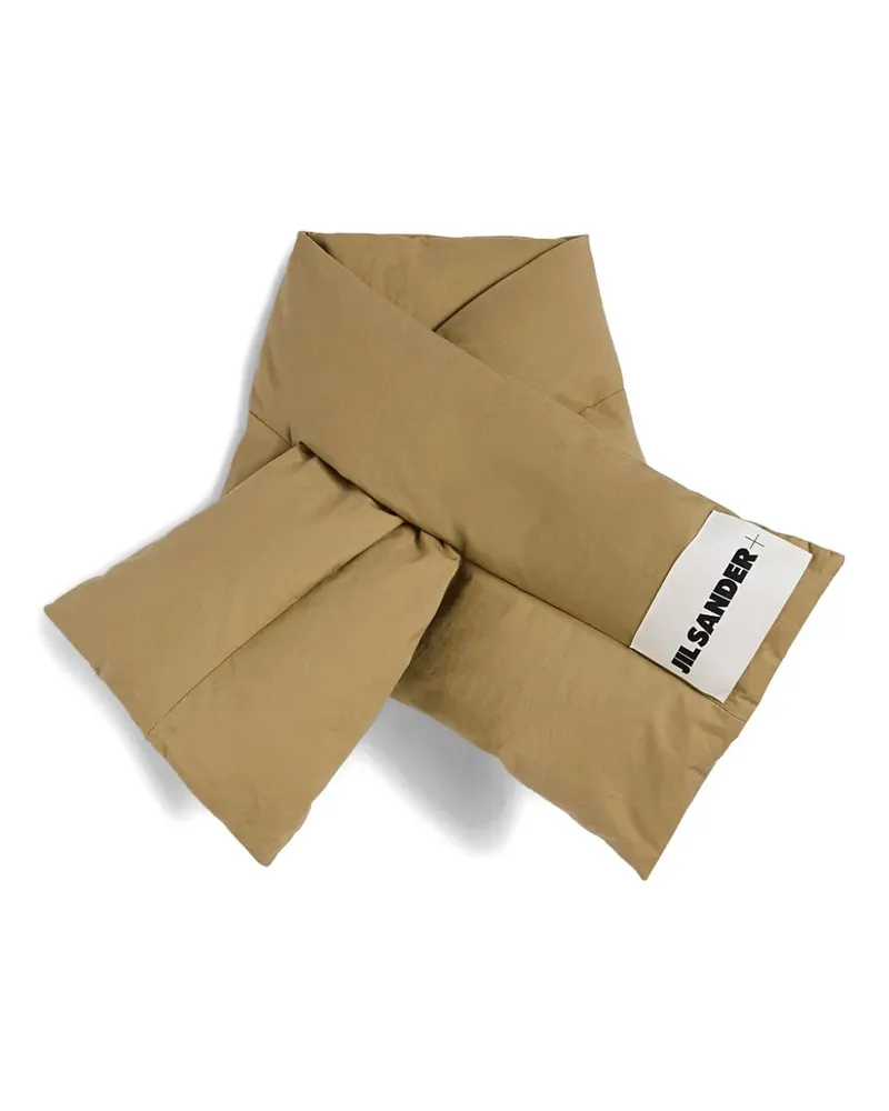 Jil Sander Schal aus Daunen - Braun Braun