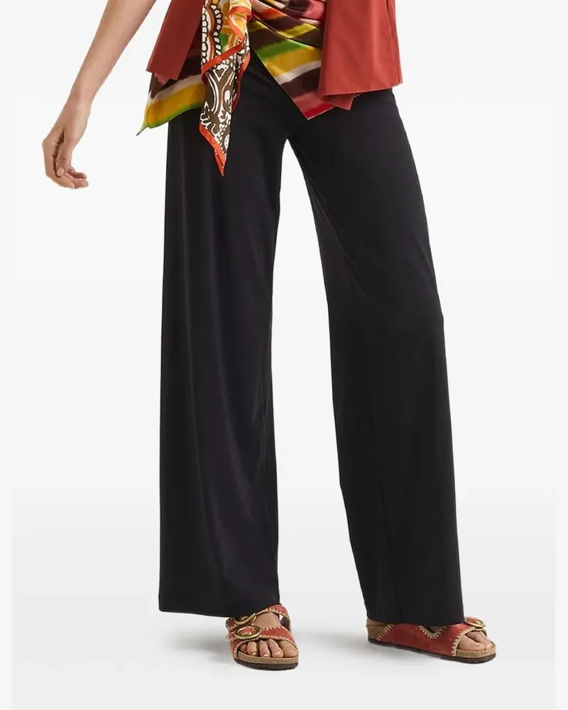 Maliparmi Hose mit geradem Bein - Schwarz Schwarz