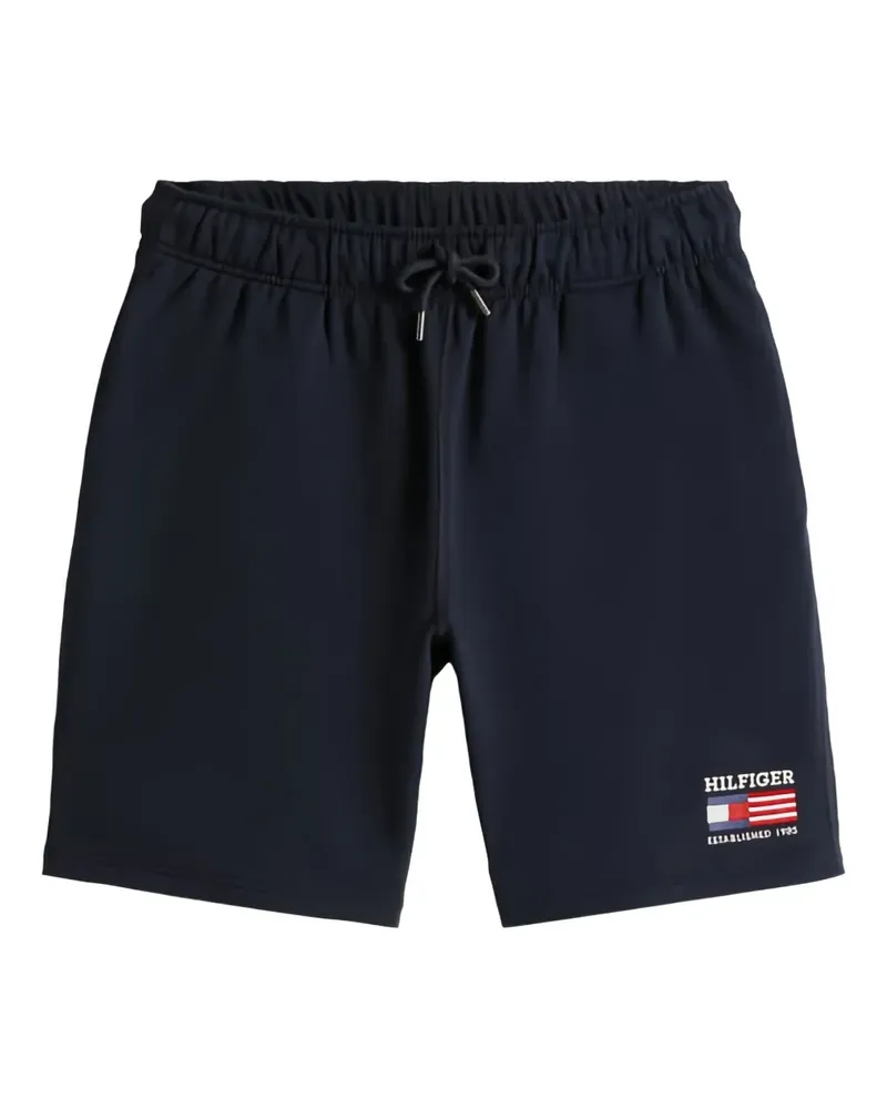Tommy Hilfiger Shorts mit Kordelzug - Blau Blau