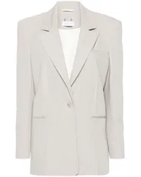 Patrizia Pepe Blazer mit Nadelstreifen Grau