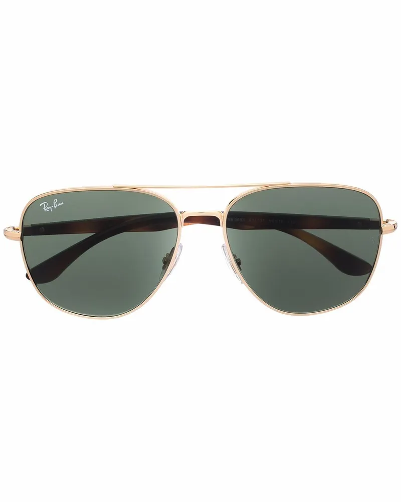 Ray Ban Eckige Sonnenbrille - Braun Braun