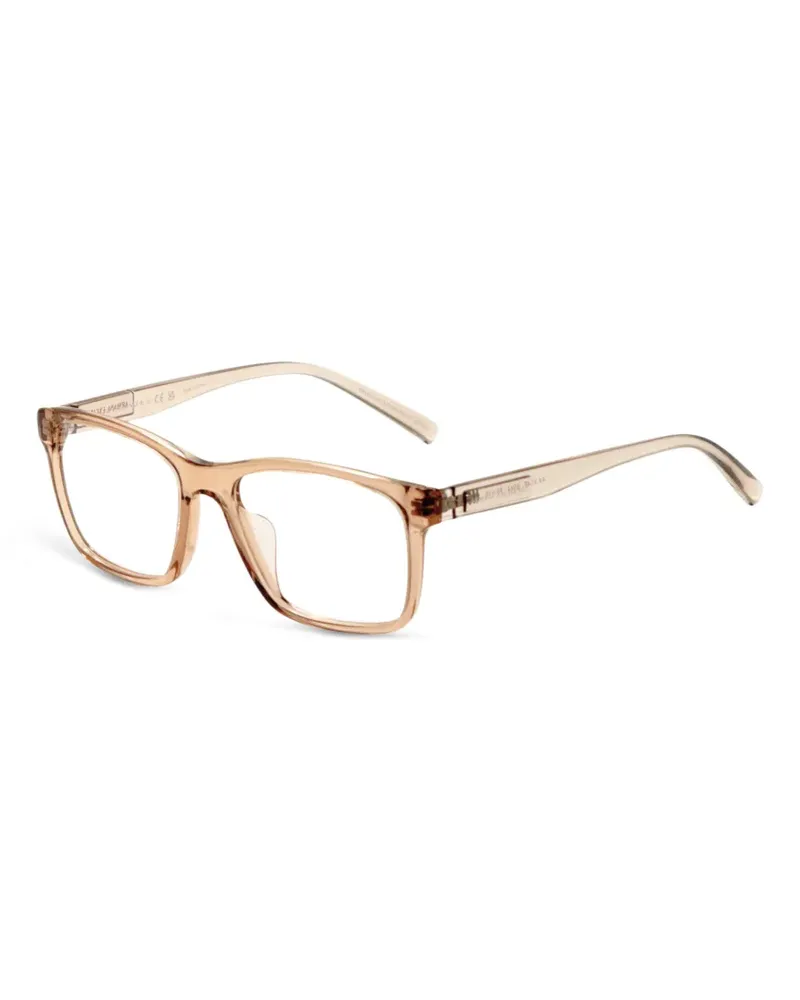 Armani Exchange Brille mit eckigem Gestell - Nude Nude