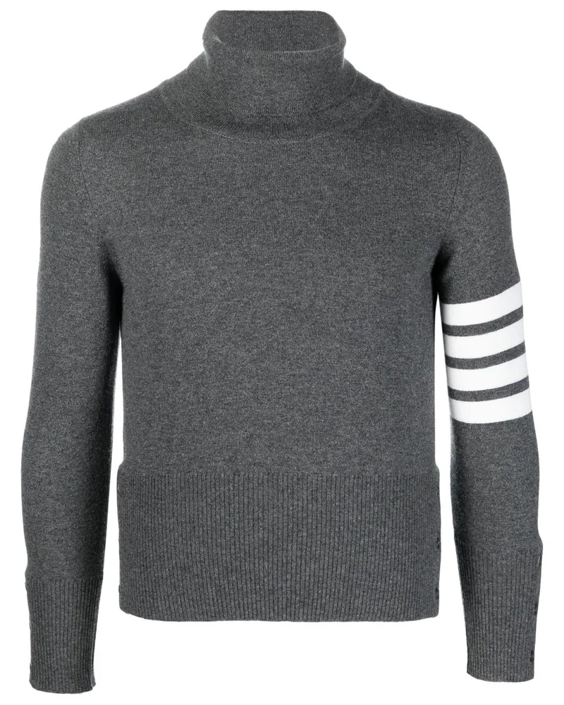 Thom Browne Rollkragenpullover aus Kaschmir - Grau Grau