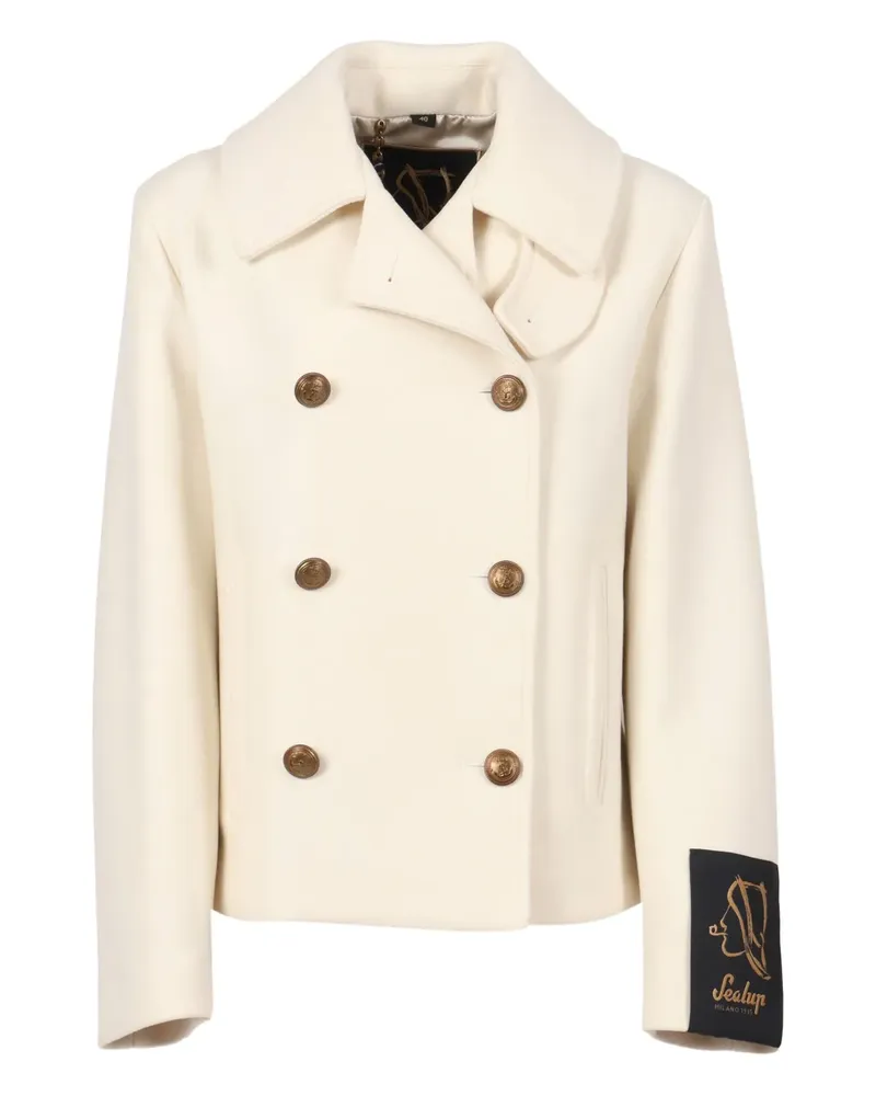 Sealup Teodora pea coat - Nude Nude