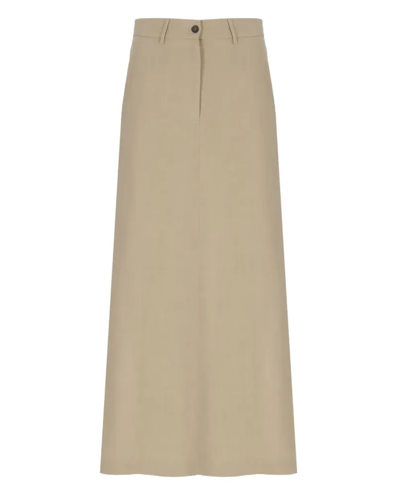 Antonelli Firenze Maxirock mit Eingrifftaschen - Nude Nude