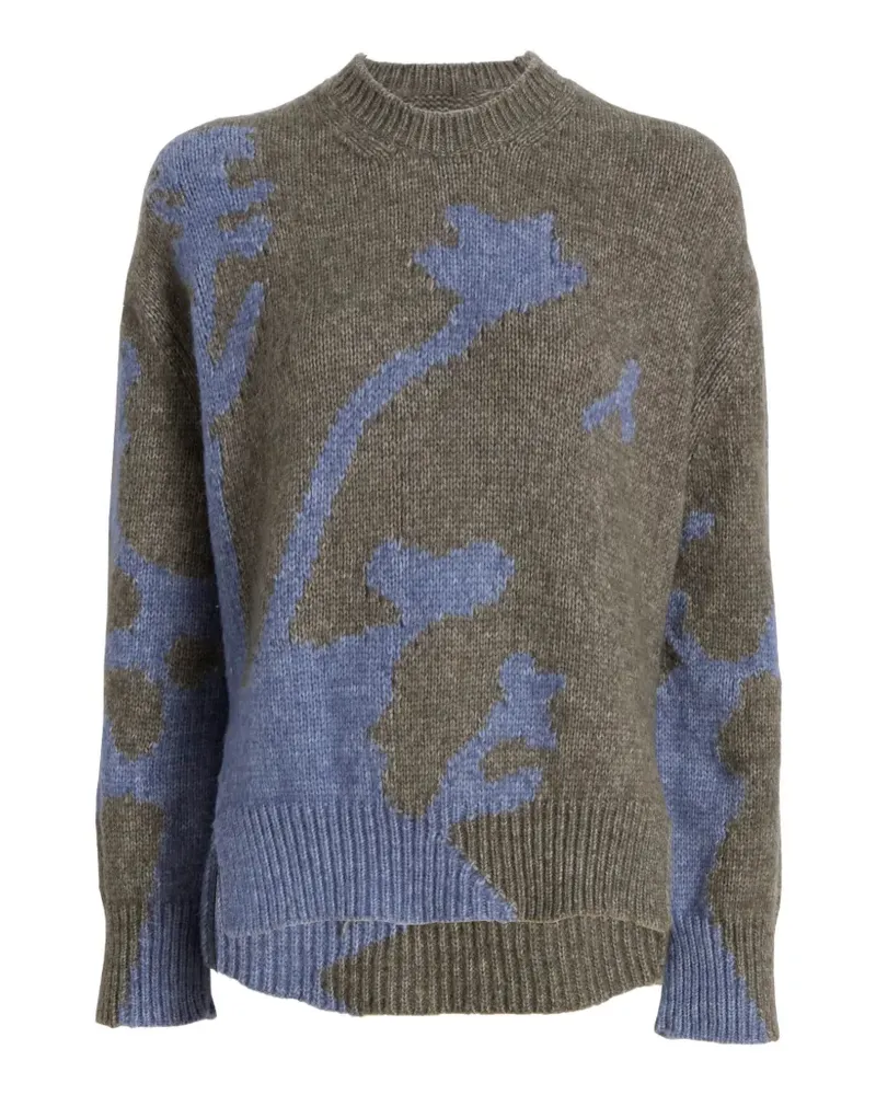Proenza Schouler Cathy sweater in wool knit - Grau Grau