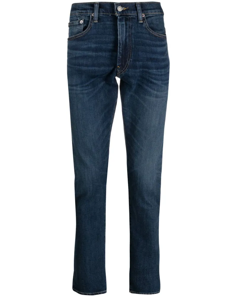 Ralph Lauren Halbhohe Jeans - Blau Blau